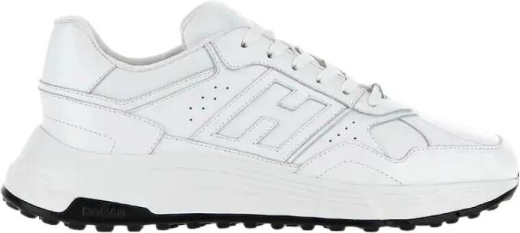 HOGAN Lage Sneakers Heren Hyperlight Alliciato Maat: 43 43 5 Materiaal: Leer Kleur: Wit - Foto 1