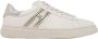 Hogan Metallic Leren Sneakers met Verwijderbaar Voetbed Beige Dames - Thumbnail 1