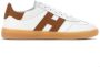 Hogan Witte Leren Sneakers met Nappa Details White Dames - Thumbnail 2