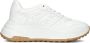 HOGAN Lage Sneakers Dames H669 Allacciato Maat: 35 Materiaal: Leer Kleur: Wit - Thumbnail 1