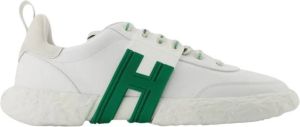 Hogan Witte Leren 3R Sneakers Wit Heren