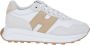 Hogan Witte leren en suède sneakers Multicolor Dames - Thumbnail 1