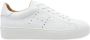 Hogan Witte leren geperforeerde sneakers - Thumbnail 1