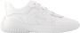 Hogan H597 Allacciato H Sneakers in wit leer Wit Dames - Thumbnail 1