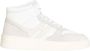 Hogan Witte Leren High Top Sneakers White Dames - Thumbnail 1