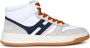 Hogan Witte Leren High Top Sneakers Multicolor Heren - Thumbnail 1