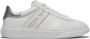 Hogan Witte Leren Sneaker met Zilveren Gelamineerde Spoor White Dames - Thumbnail 1