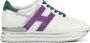 HOGAN Lage Sneakers Dames Hxw4830cb80 Maat: 40 Materiaal: Leer Kleur: Wit - Thumbnail 1