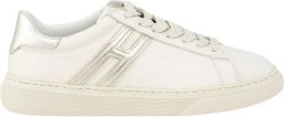 Hogan Sneakers van metallic leer met uitneembare binnenzool Multicolor Dames