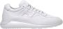 HOGAN Lage Sneakers Heren Interactive3 Allacciato Pelle Maat: 43 Materiaal: Leer Kleur: Wit - Thumbnail 1