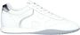 Hogan Witte leren sneakers met gelamineerde inzetstukken en golvende zijverf White Dames - Thumbnail 1