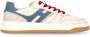 Hogan Witte Leren Sneakers met Iconisch Logo Multicolor Heren - Thumbnail 1