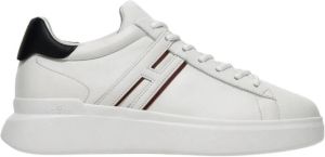 Hogan Witte Leren Sneakers met Memory Foam Wit Heren