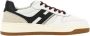 Hogan Witte Leren Sneakers met Rebel Grooves - Thumbnail 1