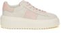 Hogan Witte leren sneakers met roze band White Dames - Thumbnail 1