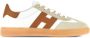 Hogan Witte leren sneakers met suède inzetten Multicolor Heren - Thumbnail 1