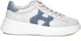 Hogan Witte Leren Sneakers Rebel Stijl - Thumbnail 1