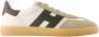 HOGAN Lage Sneakers Heren Cool Allacciato H Maat: 7 Materiaal: Suède Kleur: Wit - Thumbnail 1
