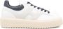 Hogan Witte Leren Sneakers Rubberen Zool Veters - Thumbnail 1