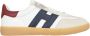 Hogan Witte Leren Sneakers Ss24 Multicolor Heren - Thumbnail 1