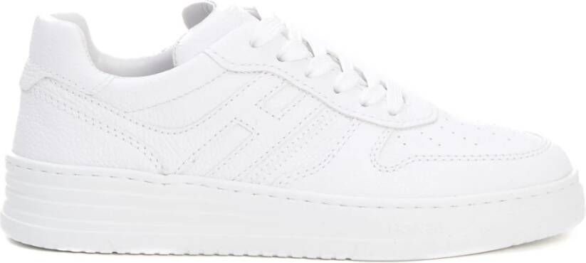 Hogan Witte Leren Sneakers Ss25