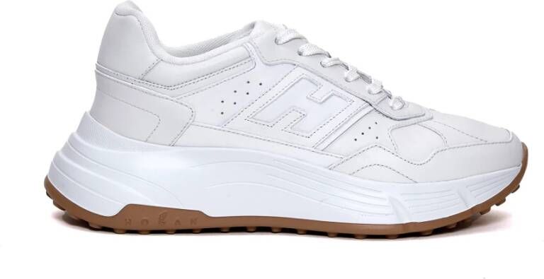 Hogan Witte Leren Sneakers Ss25