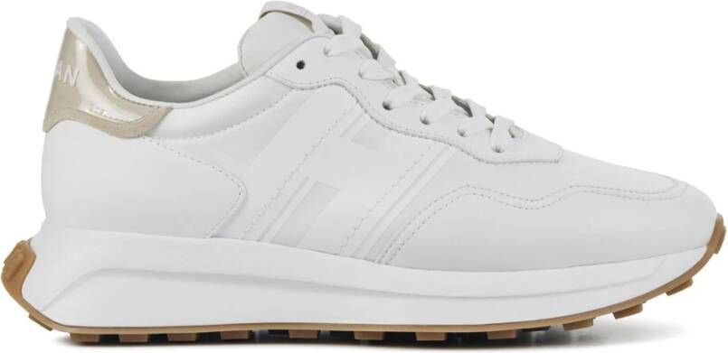 HOGAN Lage Sneakers Dames Hxw6410ev80 Maat: 37 Materiaal: Leer Kleur: Wit