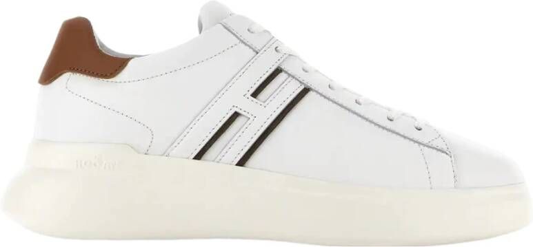 Hogan Witte leren sneakers White Heren