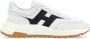 Hogan Witte Leren Veterschoenen - Thumbnail 1