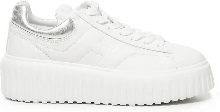 Hogan Witte Metallic Leren Sneakers - Foto 2