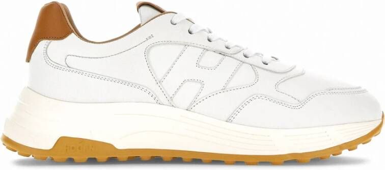 Hogan Witte Nappa Hyperlight Sneakers voor Heren White Heren