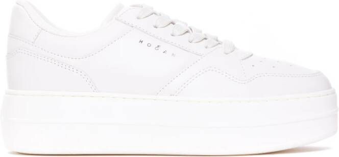Hogan Witte Platform Sneakers