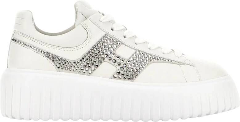 Hogan Witte platte schoenen