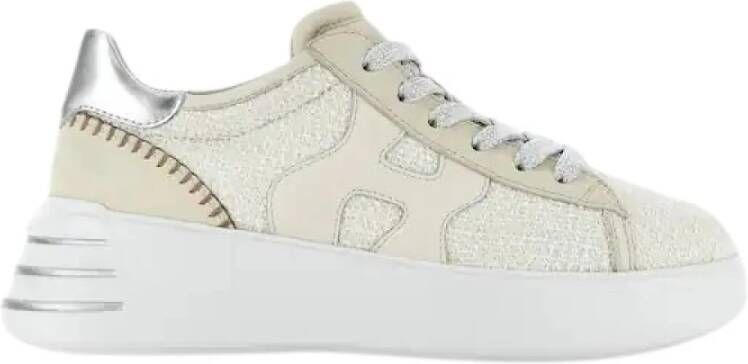 Hogan Witte Platte Schoenen Multicolor Dames