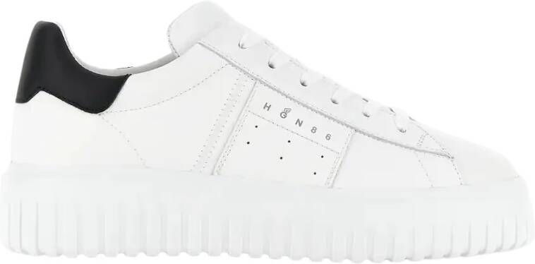 Hogan Witte platte schoenen voor vrouwen