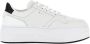HOGAN Lage Sneakers Dames H670 Allacciato Maat: 39 Materiaal: Leer Kleur: Wit - Thumbnail 1