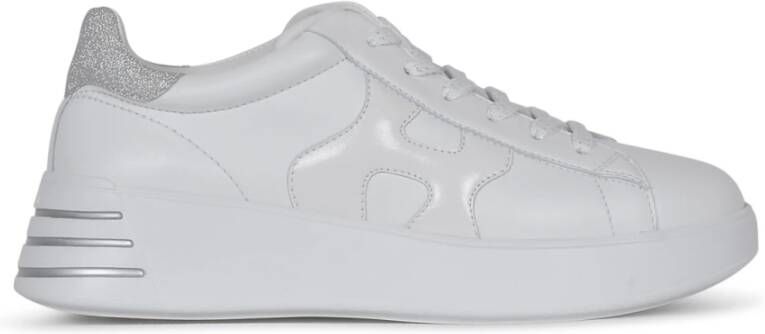 Hogan Witte Sneakers Allacciato H Model