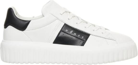 Hogan Witte Sneakers Aw25 Minimalistisch Ontwerp
