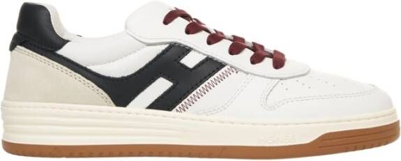Hogan Witte Sneakers Dynamisch Ontwerp Comfortabele Stijl