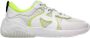 Hogan Witte Sneakers H597 met Groen Logo - Thumbnail 1