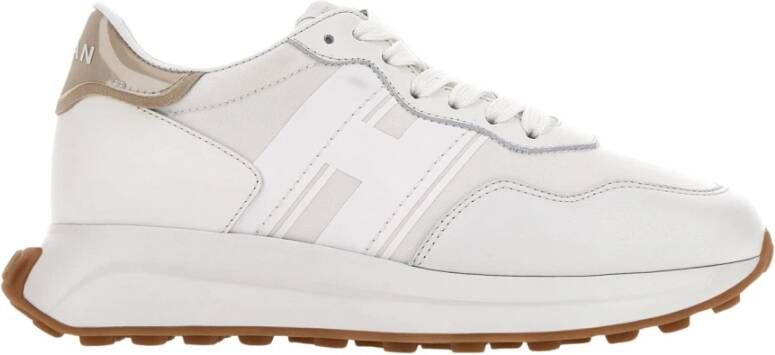 Hogan Witte Sneakers Klassiek Model White Dames