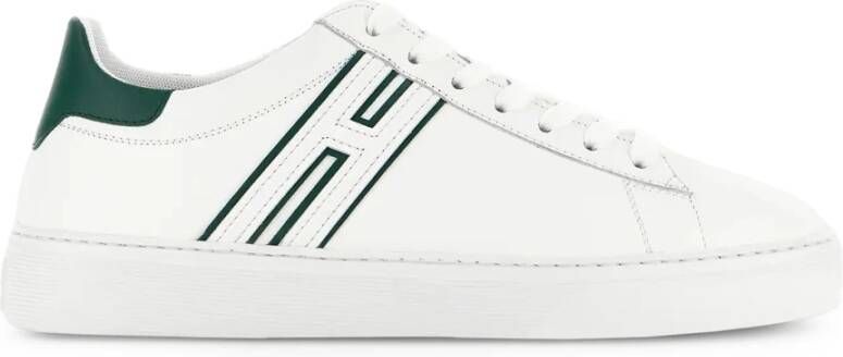 Hogan Witte sneakers met een vintage uitstraling en eigentijdse vorm White Heren