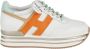 Hogan Witte Sneakers met Midi Platform White Dames - Thumbnail 1