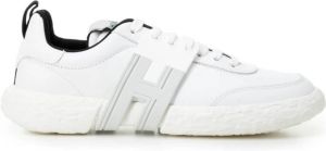 Hogan Witte Sneakers met Pinaforemetal Breedte Wit Dames