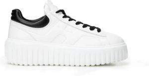 Hogan Witte Sneakers met Pinaforemetal Breedte Wit Dames