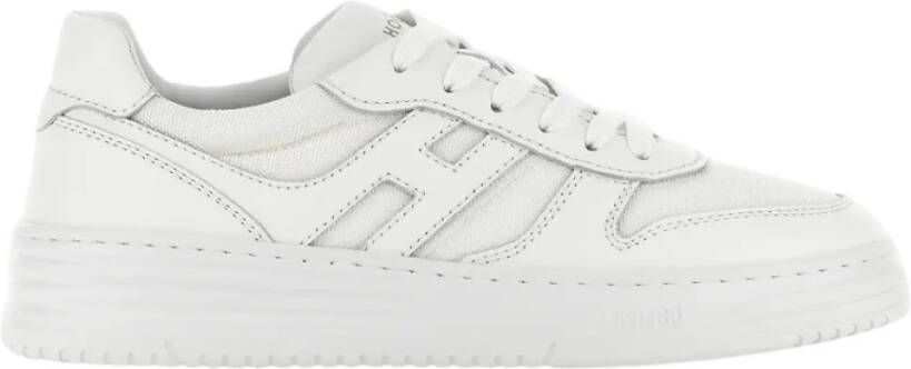 Hogan Witte Sneakers met Verlengde H White Heren