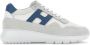 Hogan Witte Sneakers Multicolor Paneelontwerp Multicolor Heren - Thumbnail 1