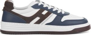 Hogan Witte Suède Sneakers Bestel een maat kleiner Wit Heren