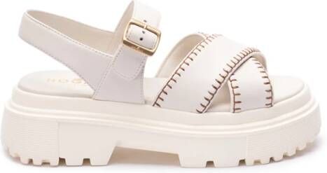 Hogan Yoghurt Sandalen