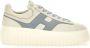 Hogan Zachte Nappa Trainers met H-Stripes Multicolor Dames - Thumbnail 1